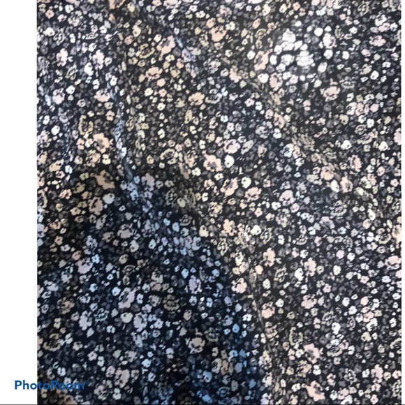 SOLD * Wilfred Sabine Dress - black with flowers - Picture 3 of 6